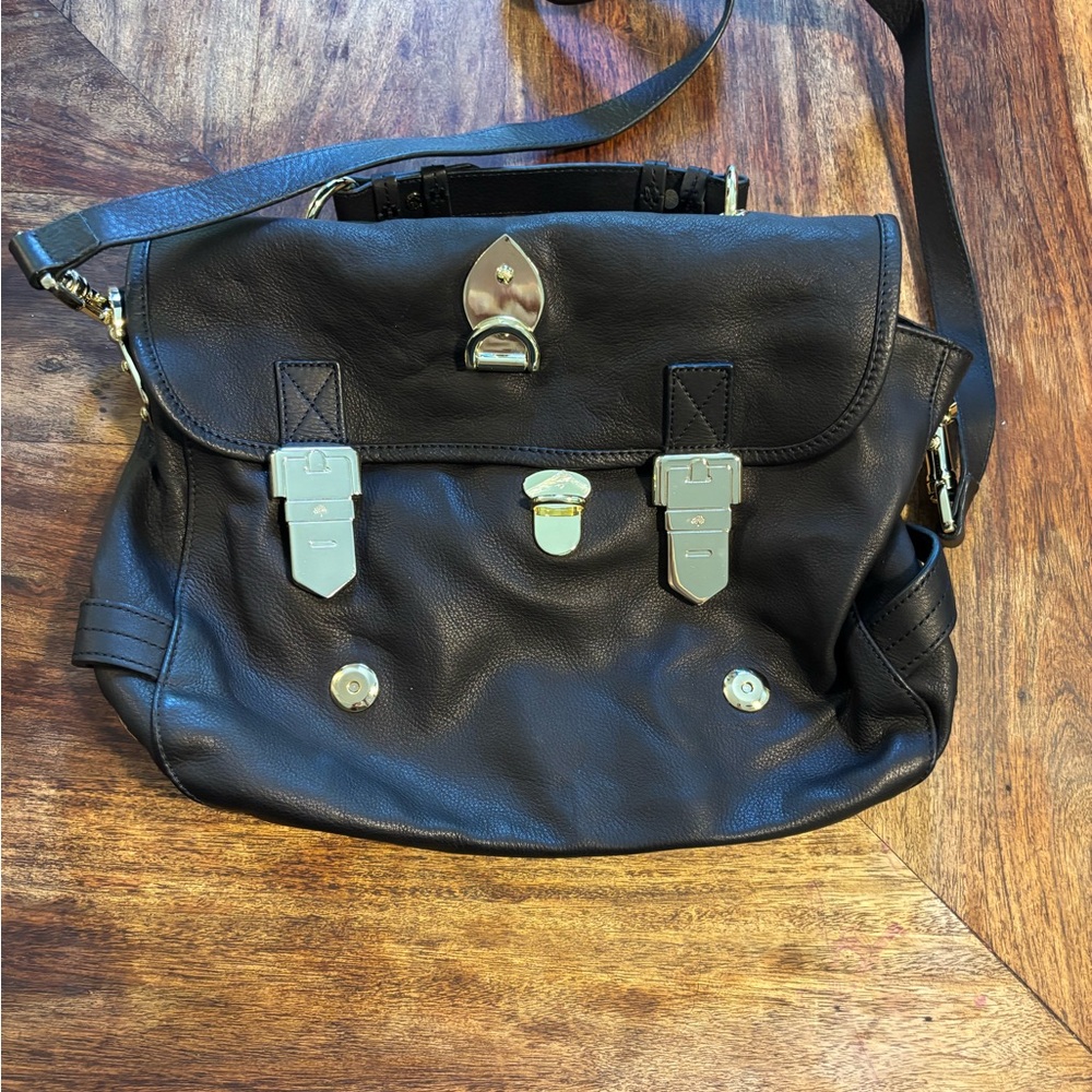 Mulberry Black Leather Shoulder Bag